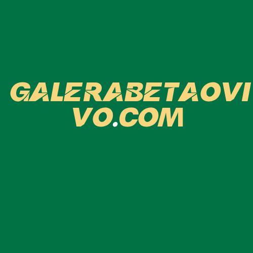 Logo da GALERABETAOVIVO